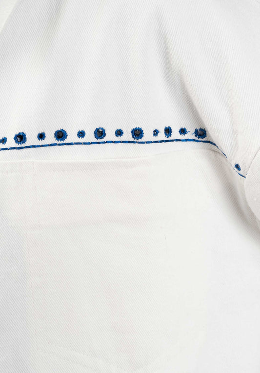 Jacket Joe White-Blue