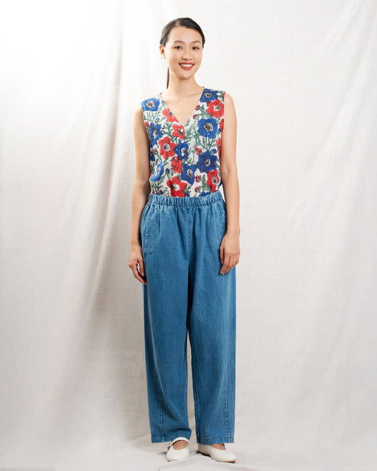 Womens Blouse Premium 100 Percent Cotton Poplin - Sanremo