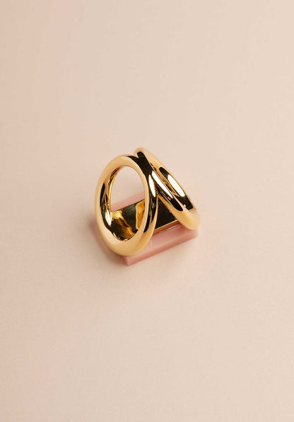 Jwrin00074glglbu00s Ring Alejandra Ring Gold-Pink