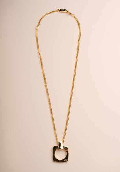 Jwnec00160glgl0000u Neckla Aldaba Necklace Gold