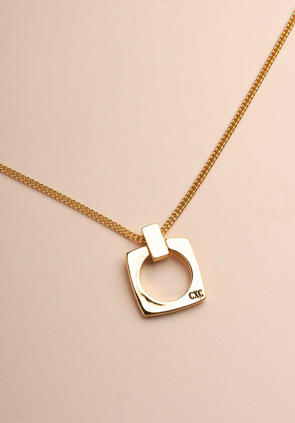 Jwnec00160glgl0000u Neckla Aldaba Necklace Gold