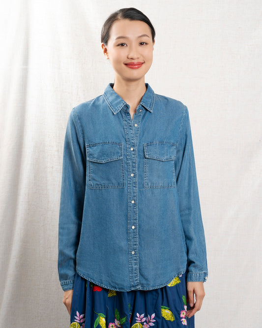 Denim Shirt 521011 Bleu