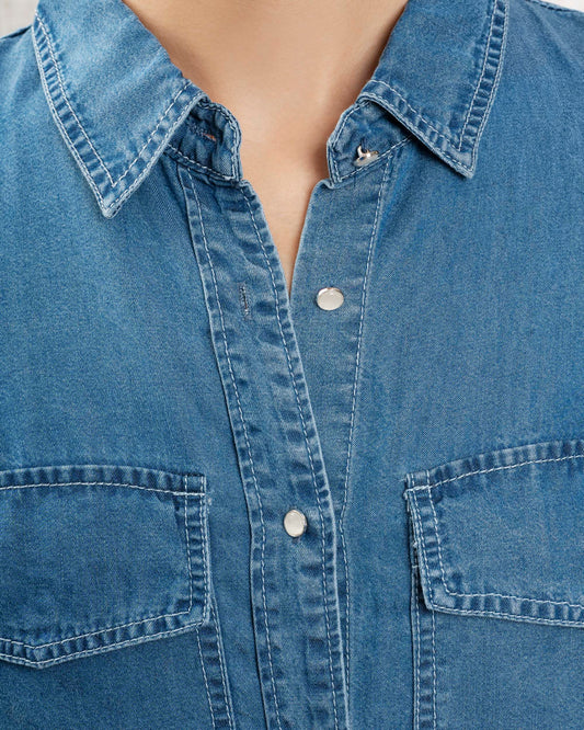 Denim Shirt 521011 Bleu