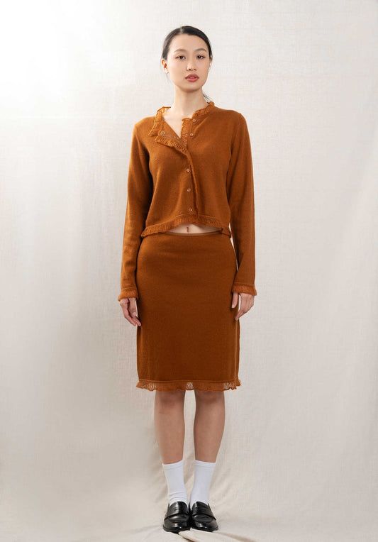 Skirt Af24sk41 Cashmere Fri Ski Brown