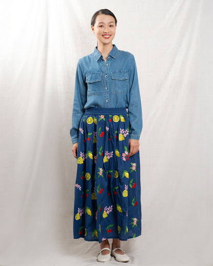 Denim Shirt 521011 Bleu