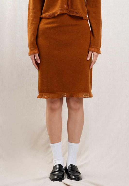 Skirt Af24sk41 Cashmere Fri Ski Brown