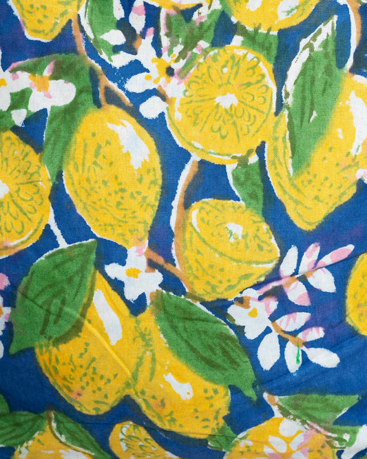 Women's Tote Bag Extra Durable Premium Cotton Canvas - Lemon