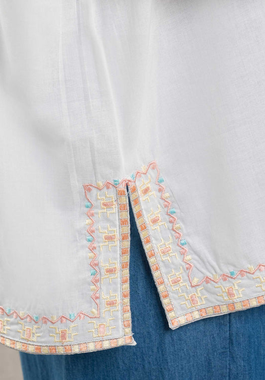 Blouse La3822 White