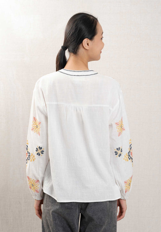 Blouse 4862503 Blanc