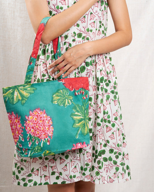 Unisex Tote Bag Premium Recycled Cotton Canvas - Soraya