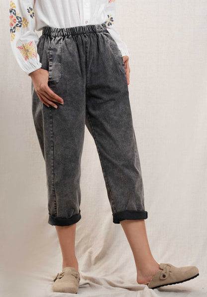 Pants P6276 Dark-Grey
