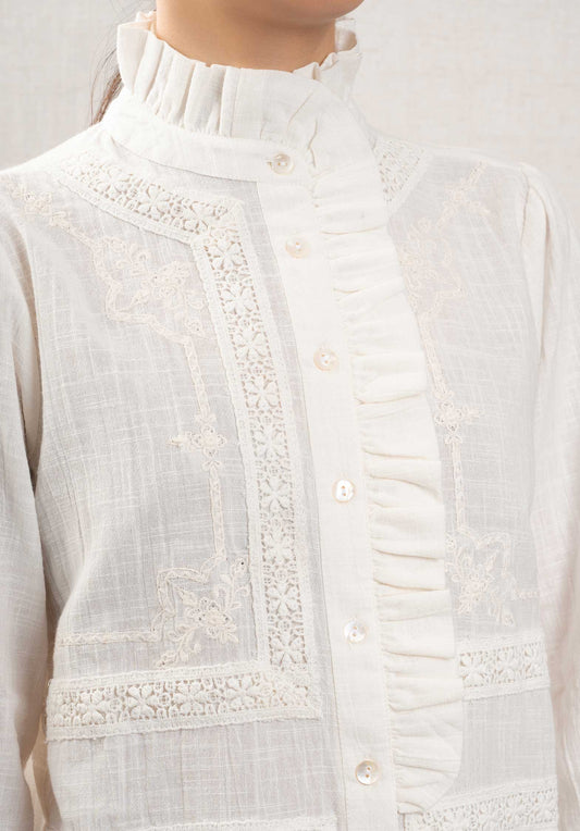 Blouse Tippy Pure-White