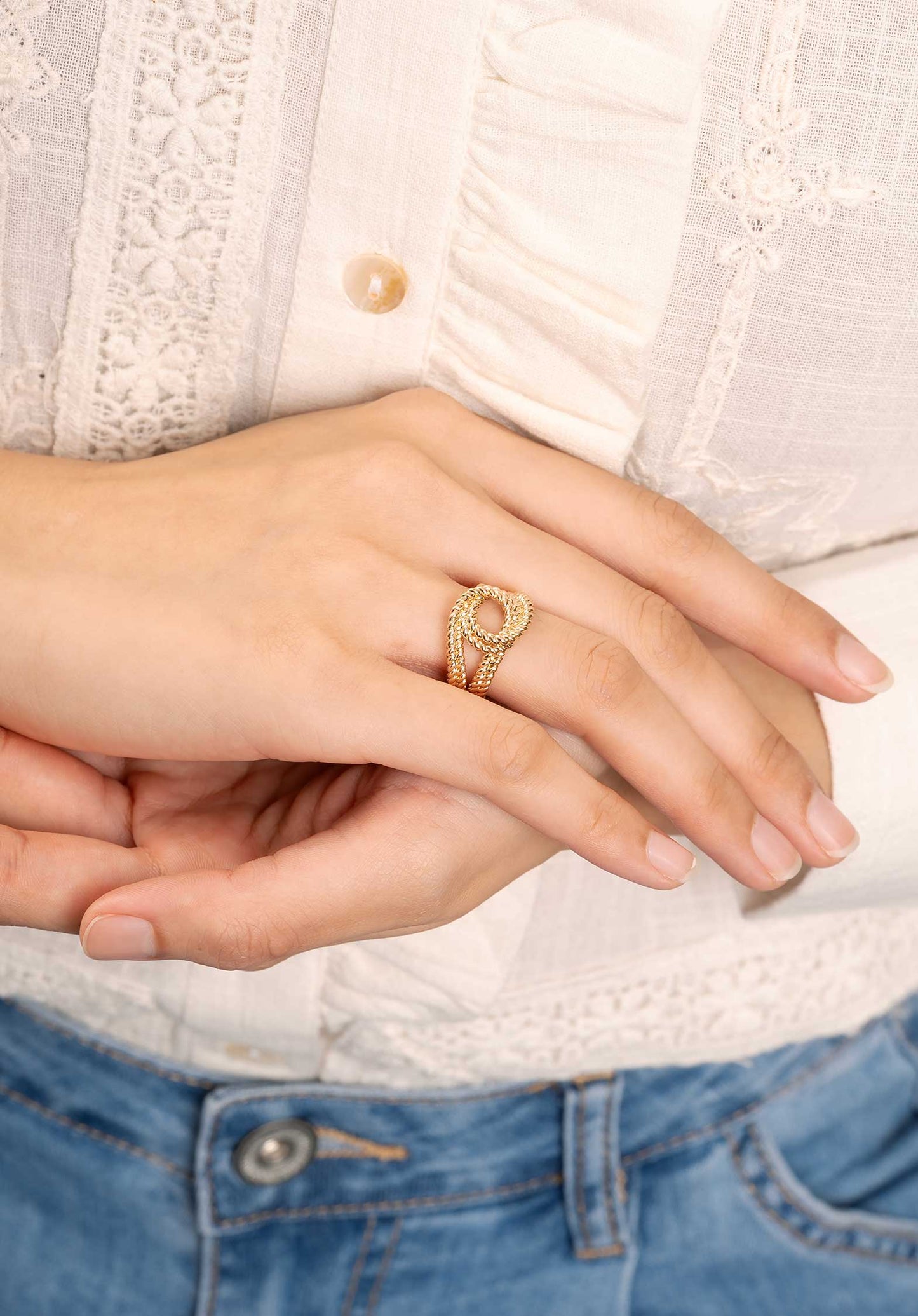 Ring Knot Ring Gold
