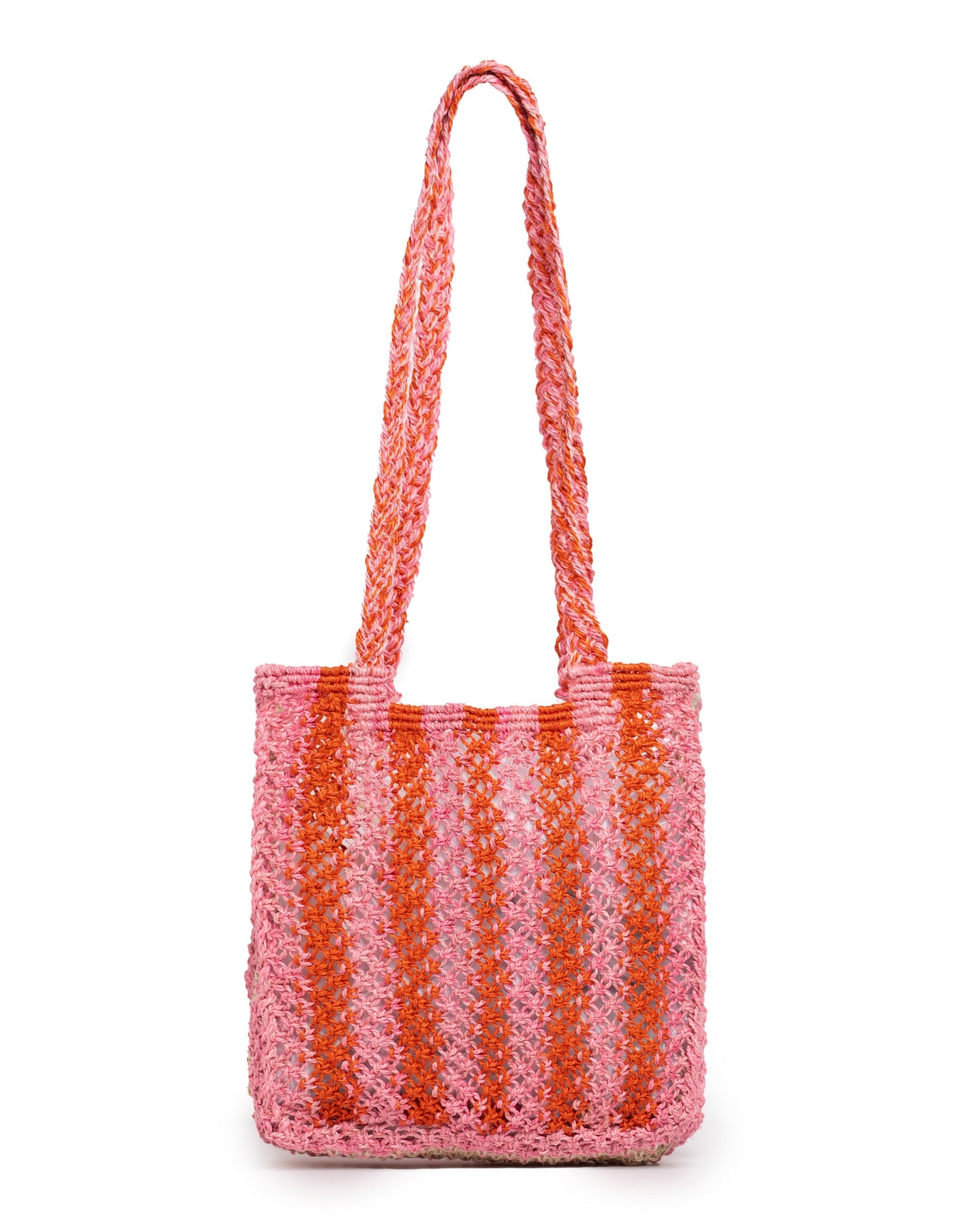 THE JACKSONS | Beach Bag Cara Merci Stripe Rose - Large Tote