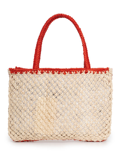 Beach Bag Tracy Cherries Scarlet