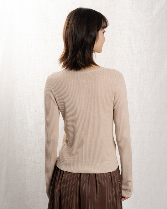 Cardigan Yp1835 Beige