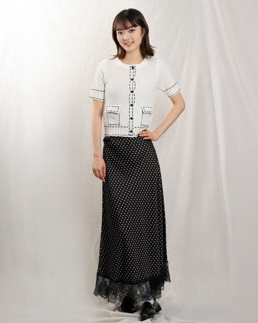 Skirt L5029 Dot Black-Dot
