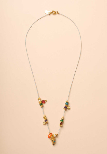 Pe471 Necklace Anna Multi