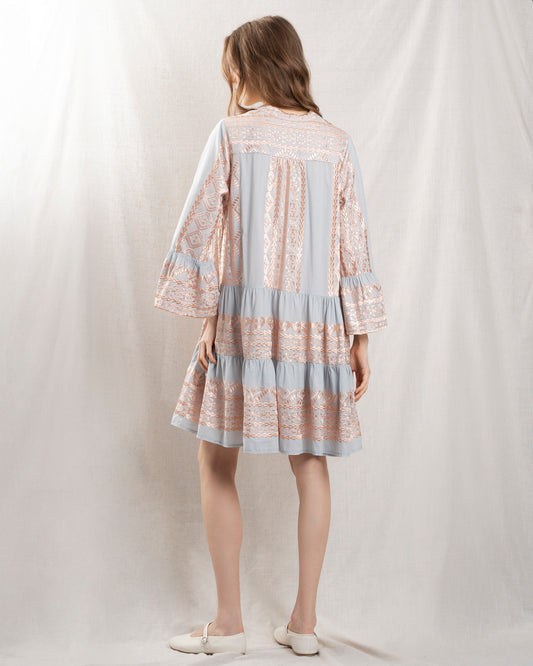Dress 3103068 Light-Grey-Pink