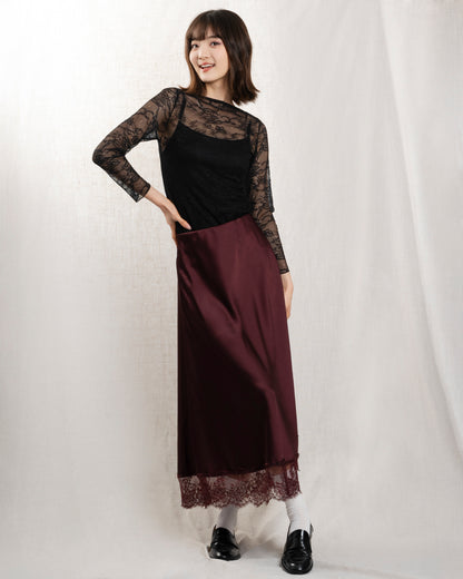Skirt L5029 Bordeaux
