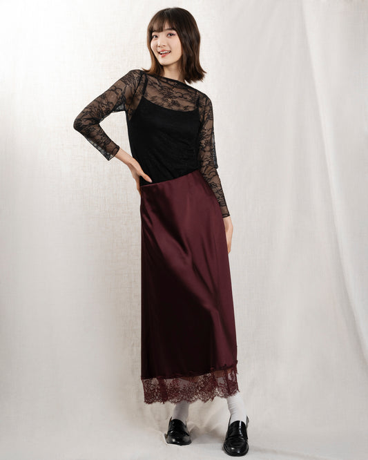 Skirt L5029 Bordeaux