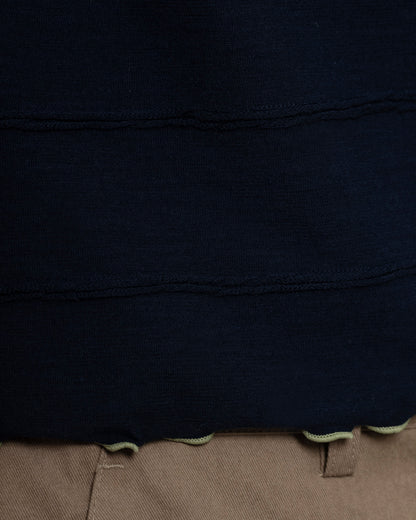 Sweatshirt Bless Stripe Top Navy