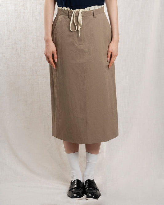 Skirt Molly Layer Skt Mocha-Beige