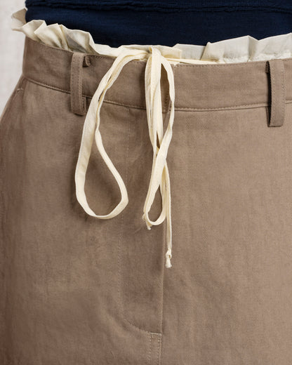 Skirt Molly Layer Skt Mocha-Beige