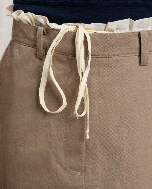 Skirt Molly Layer Skt Mocha-Beige