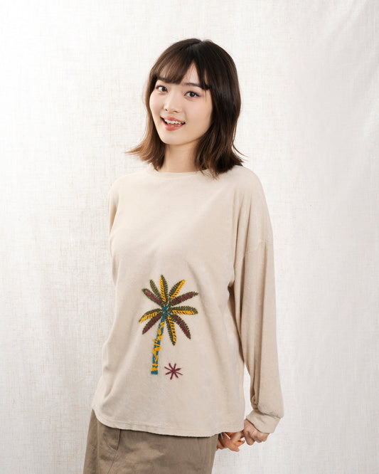 Sweatshirt 1100848 Beige