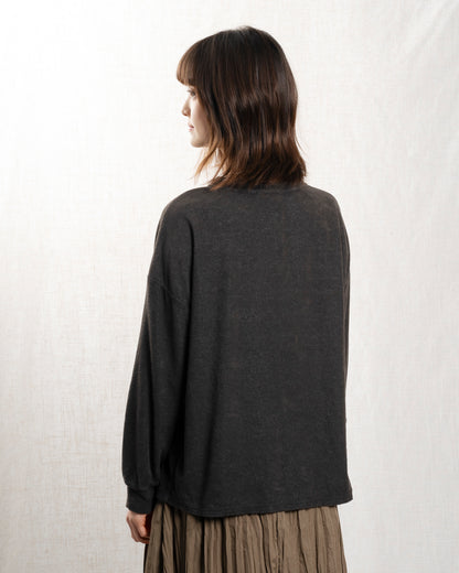 LUCIE NICOLE | Oversized Choco Sweatshirt - Relaxed Fit