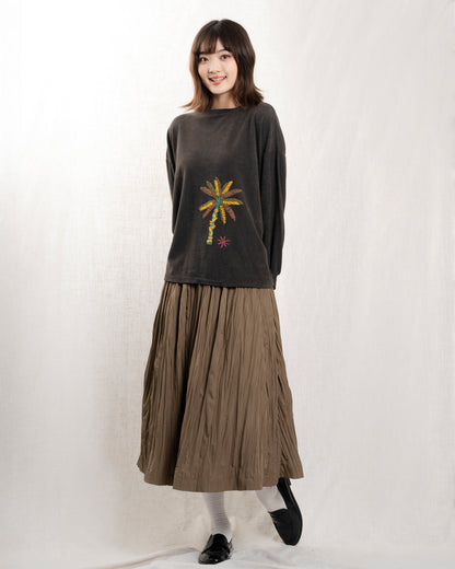 LUCIE NICOLE | Oversized Choco Sweatshirt - Relaxed Fit