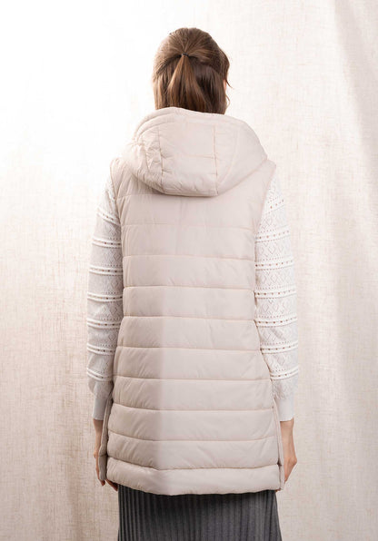 Oakwood | Coat Libra in - Sculptural Wool Blend Dark-Beige Dark-Beige Dark-Beige Dark-Beige