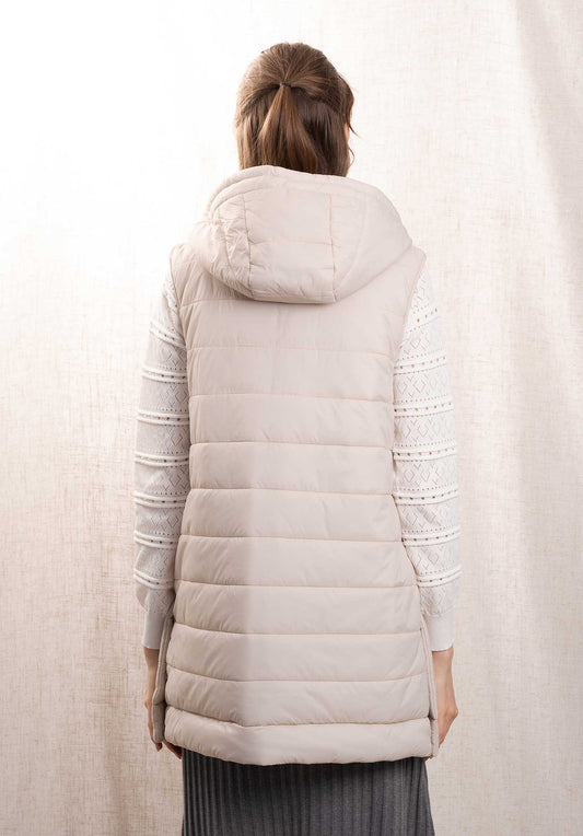 Oakwood | Coat Libra in - Sculptural Wool Blend Dark Beige