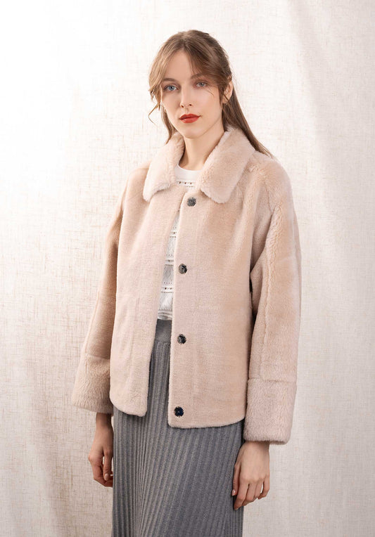 Coat Helen 0506-Coffee