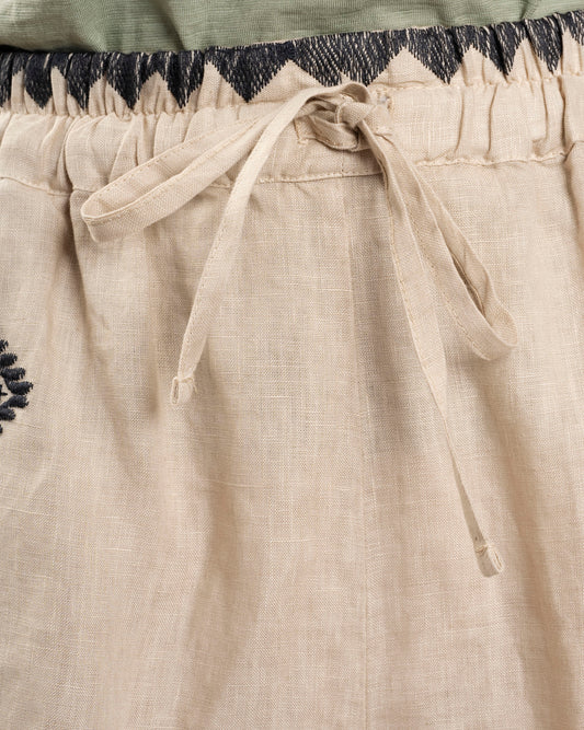 Shorts 2141070 Beige-Black