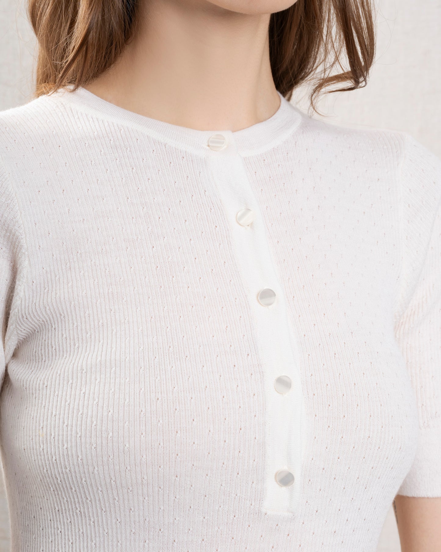 Pullover Marion 126 Ecru