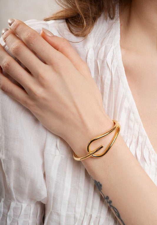 Jwbra00206glgl0000m Bracel Slim Drop Brace Gold
