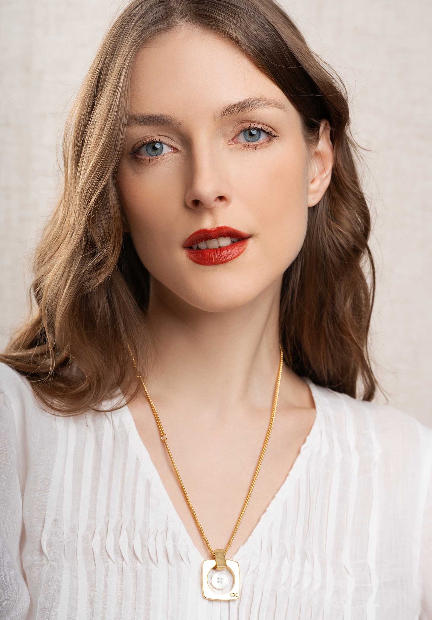 Jwnec00160glgl0000u Neckla Aldaba Necklace Gold