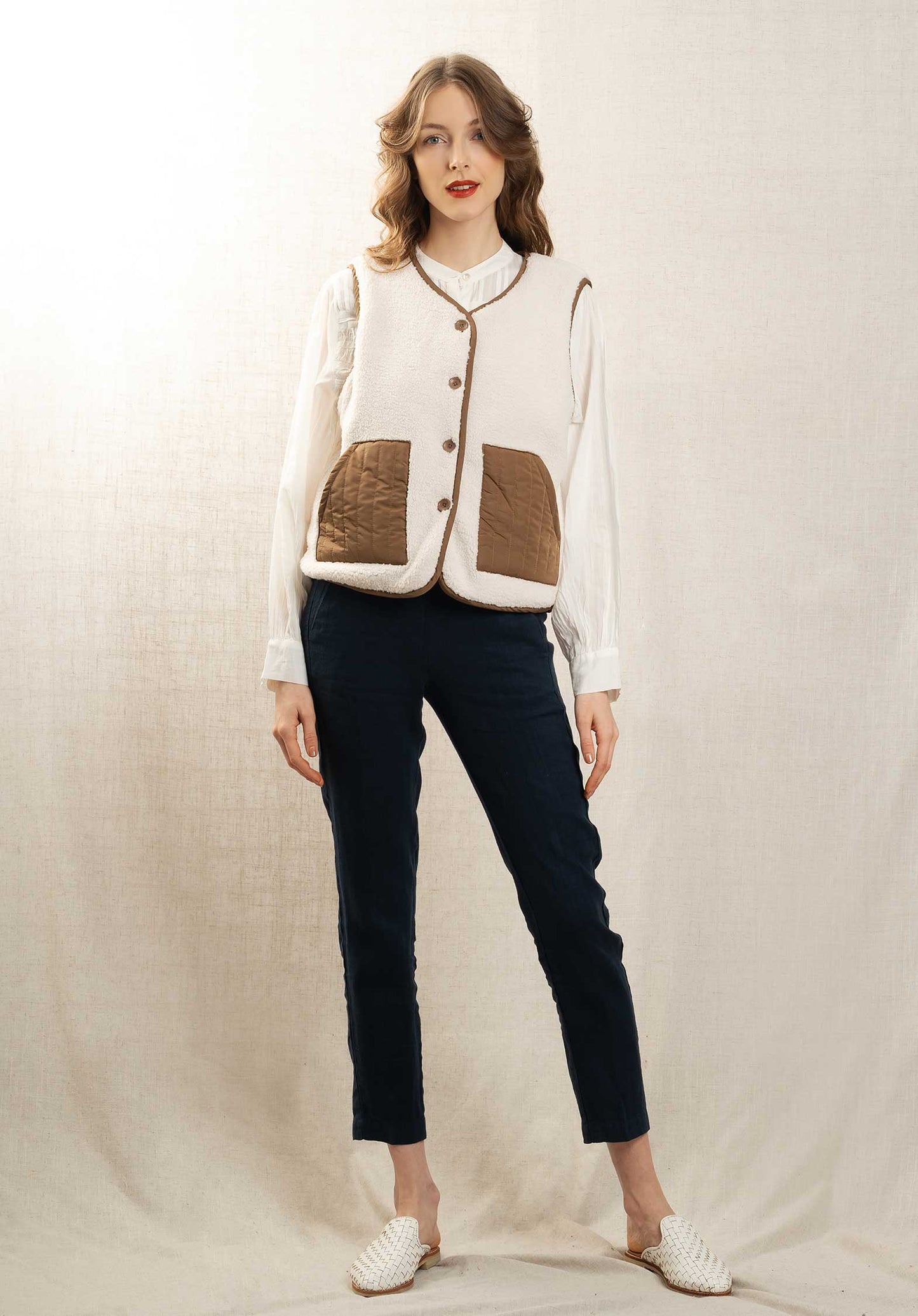 Gilet Sc162 Brown