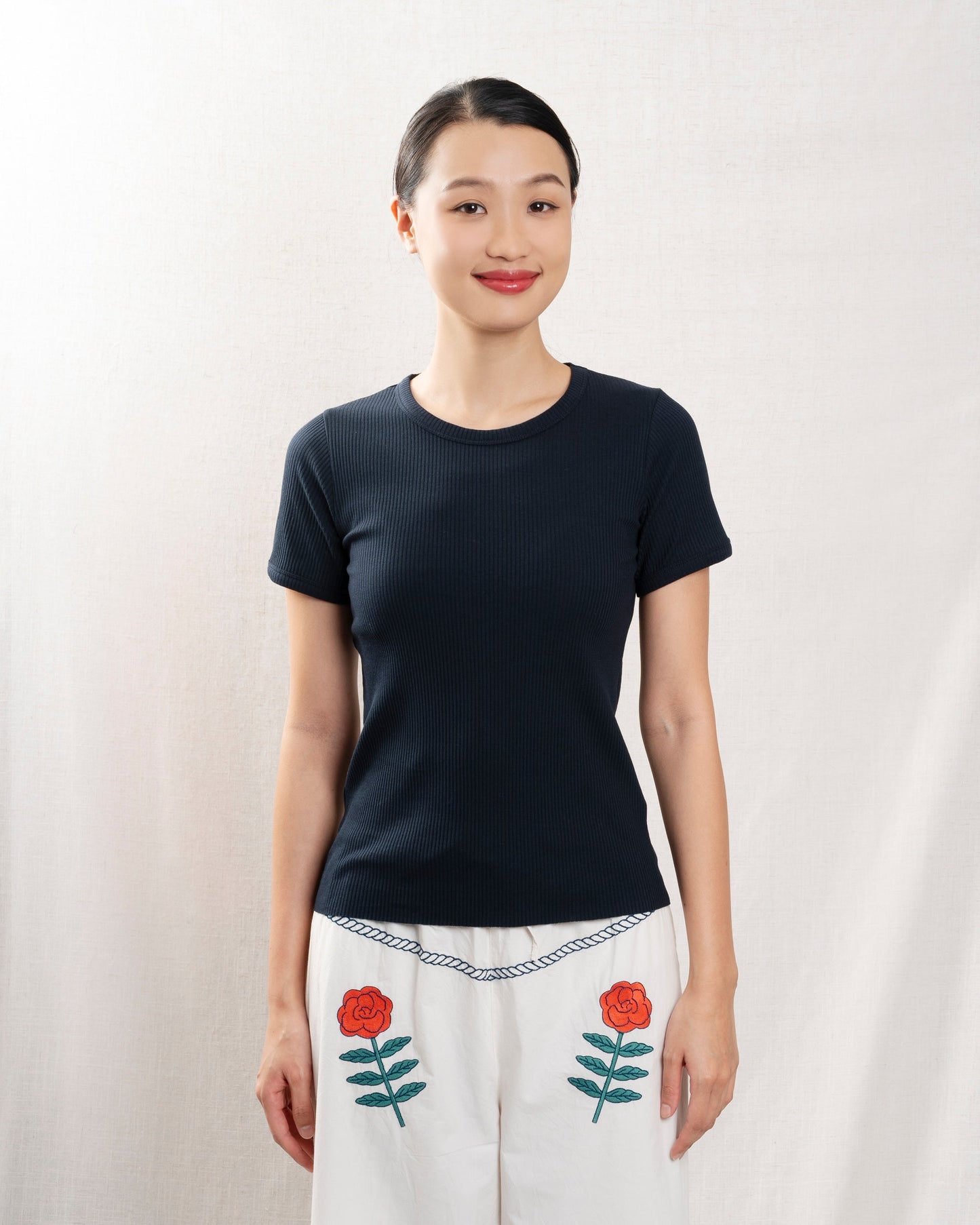 Hartford | Tesoel Cotton T-Shirt - Night 03-Night