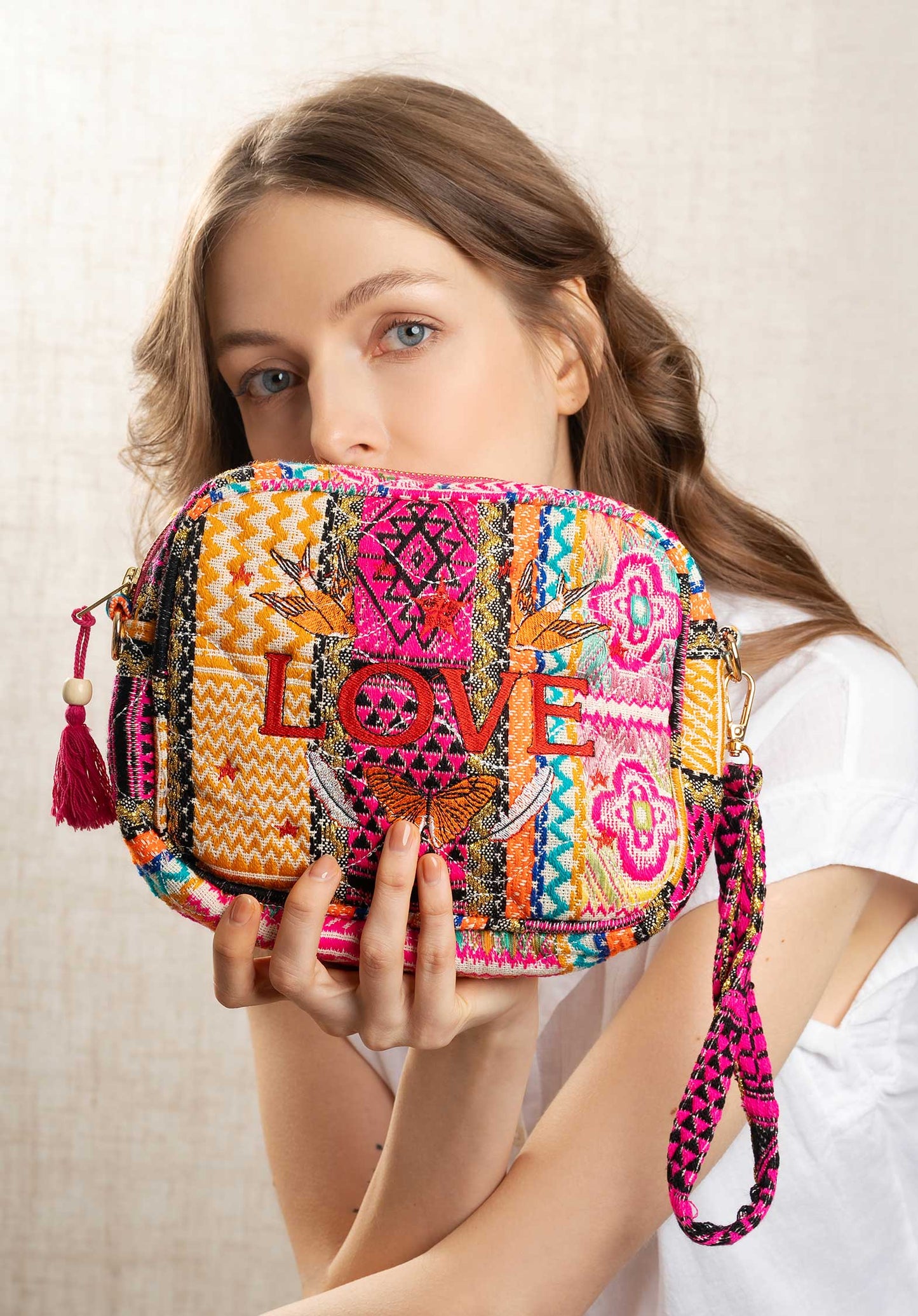 Pouch 2078 Love Pink