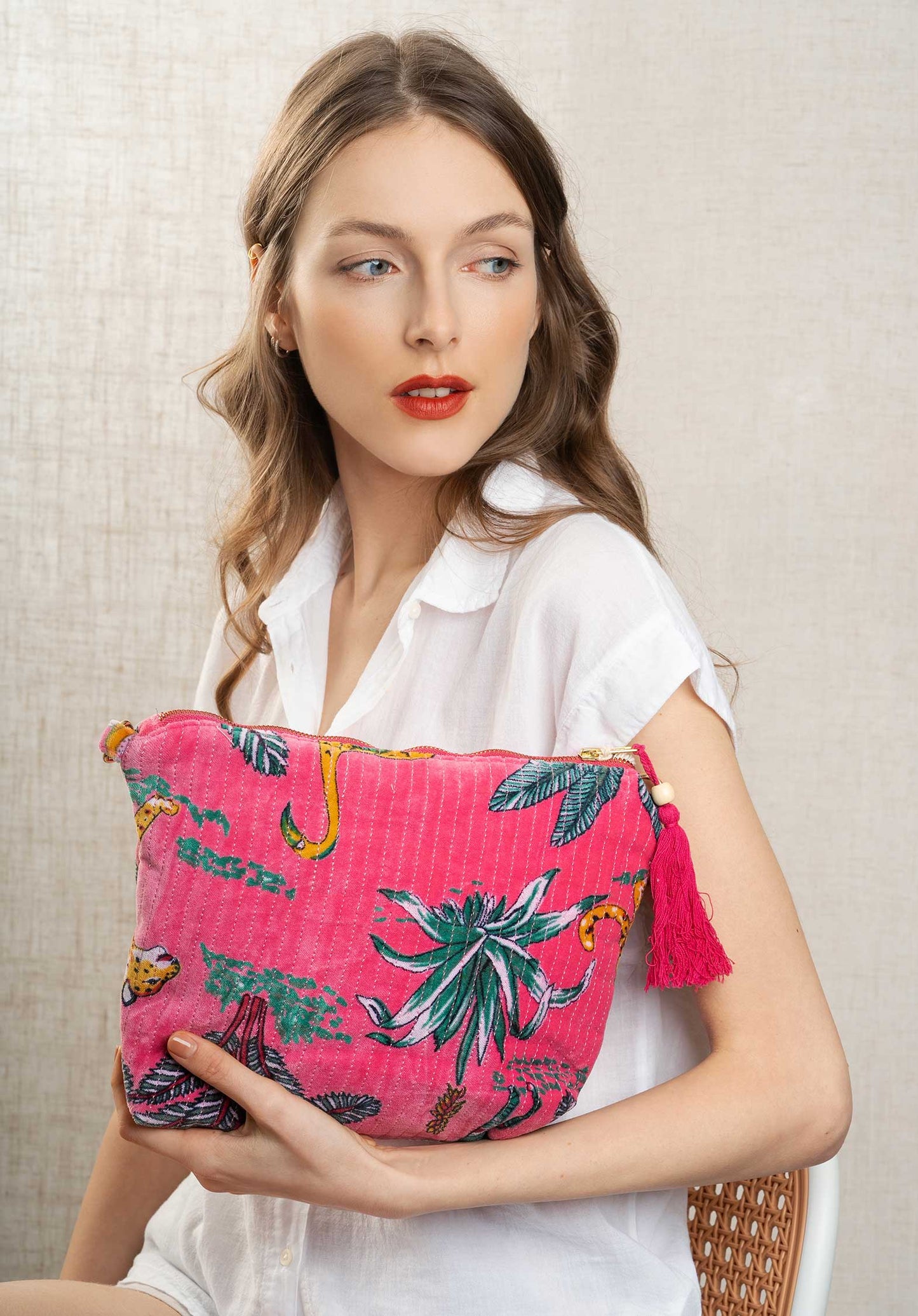 Pouch 2046 Zoo Pink