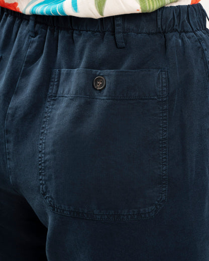 Hartford | Stefi Wide-Leg Shorts in Linen Blend 43-Night