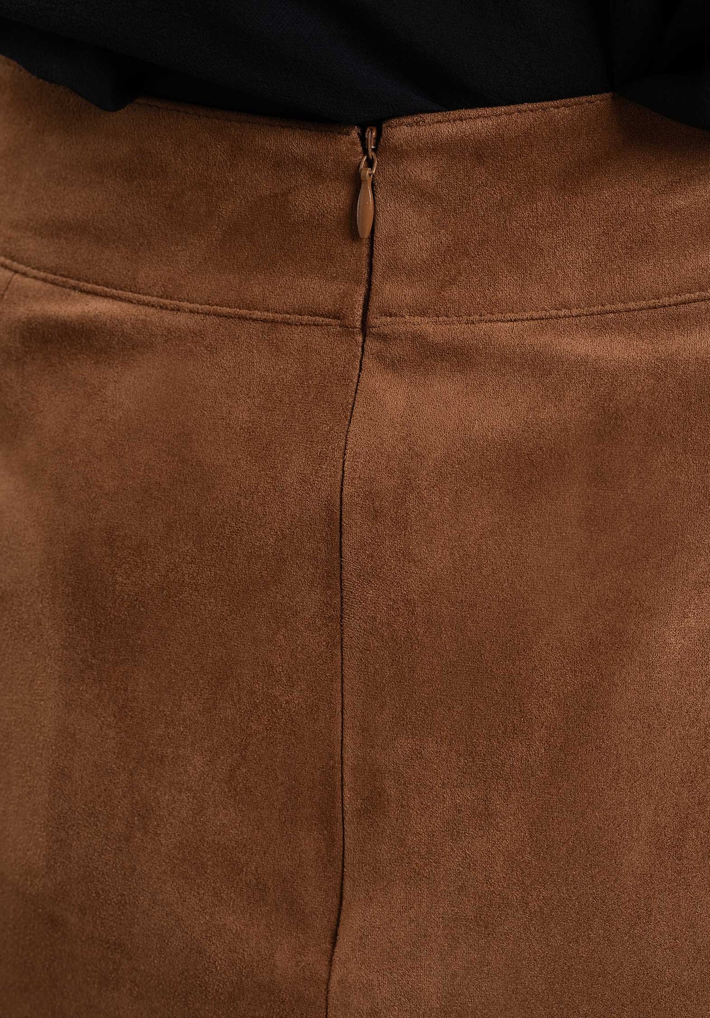 Skirt G4fsk01m8 Western Suede Camel