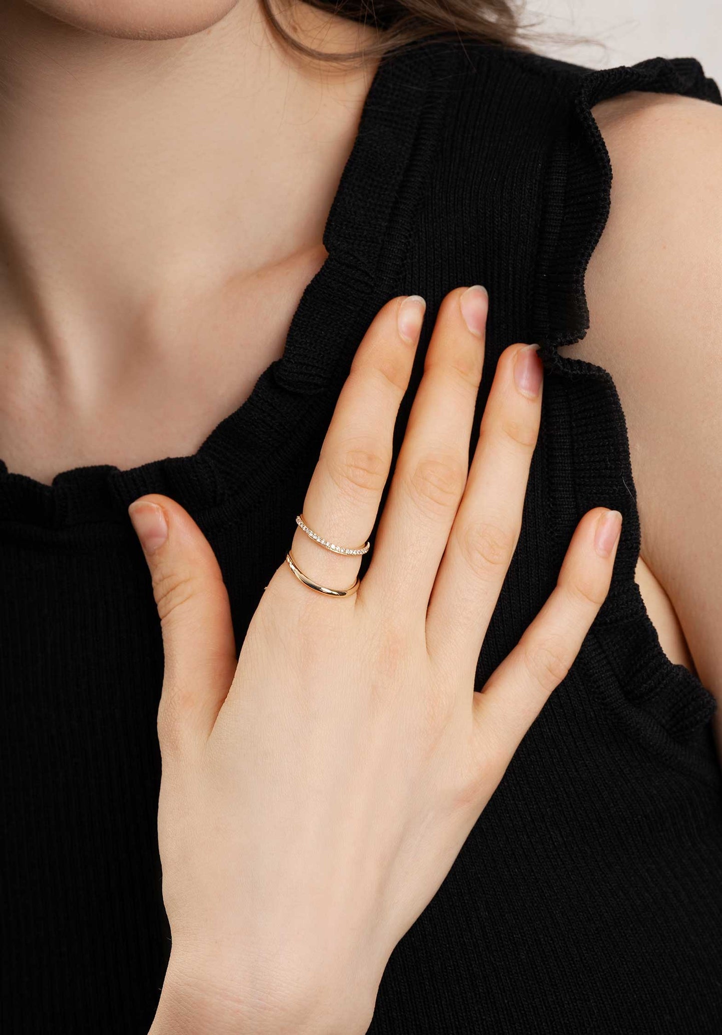 Ring Double Ring Diamond