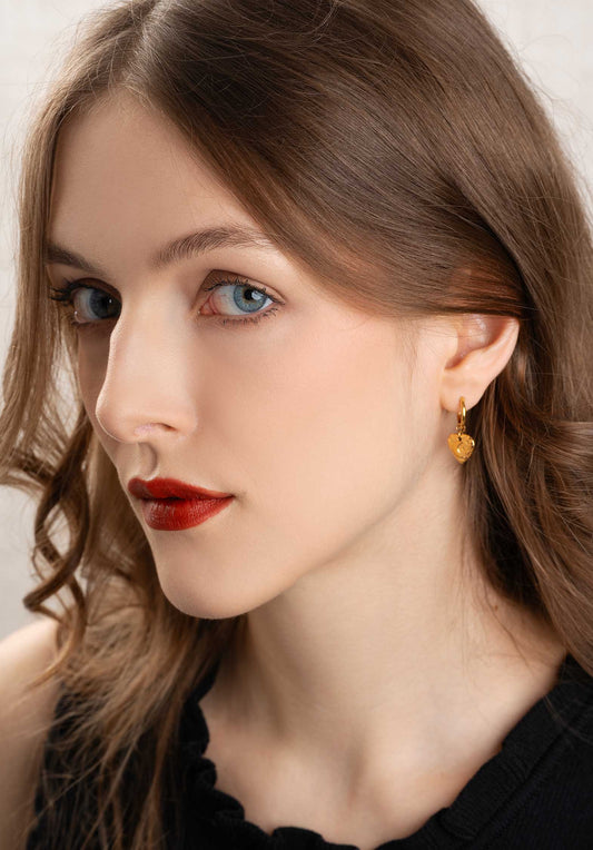 Earring Lover Earrings Gold