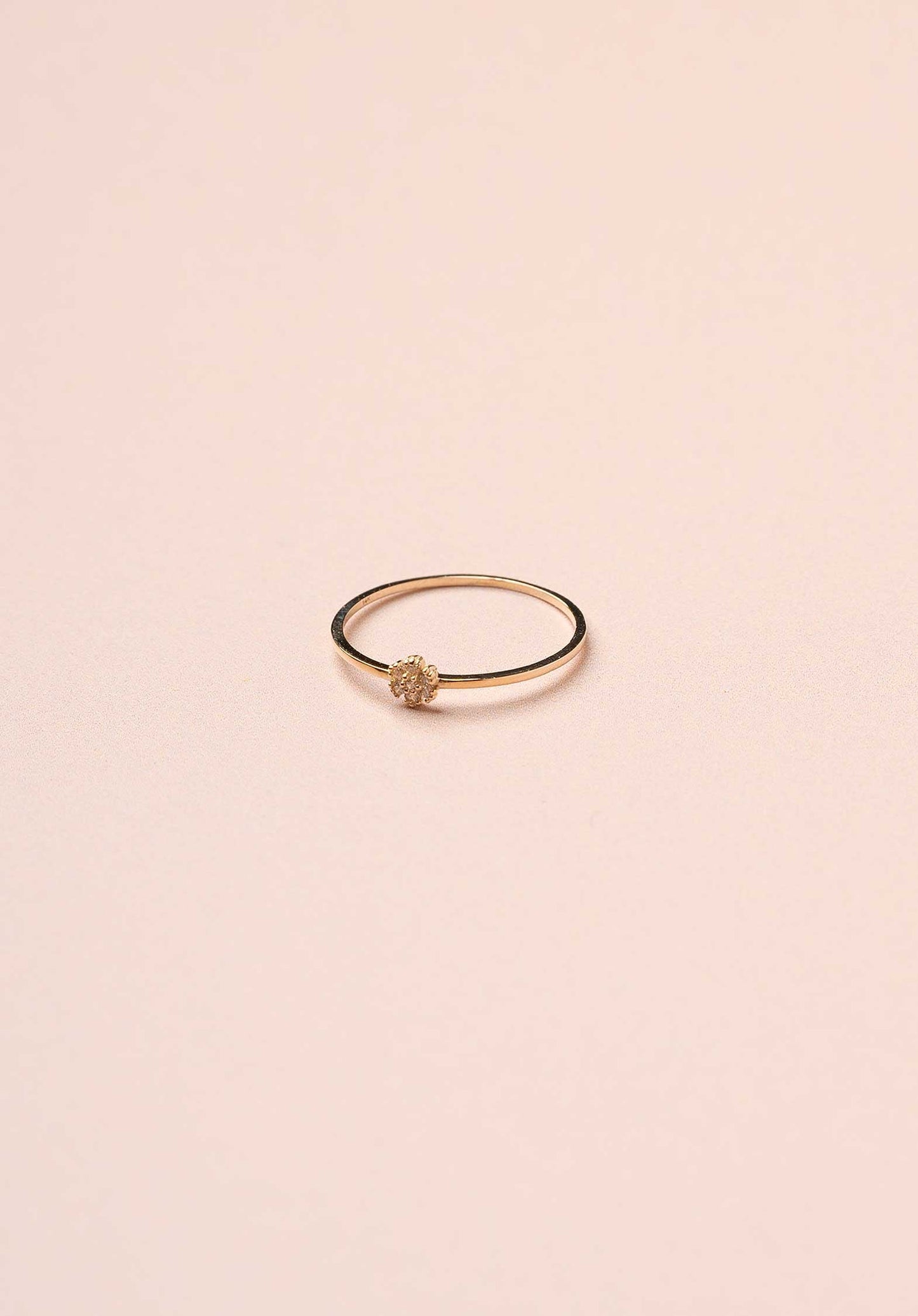 Ring Flower Ring Gold