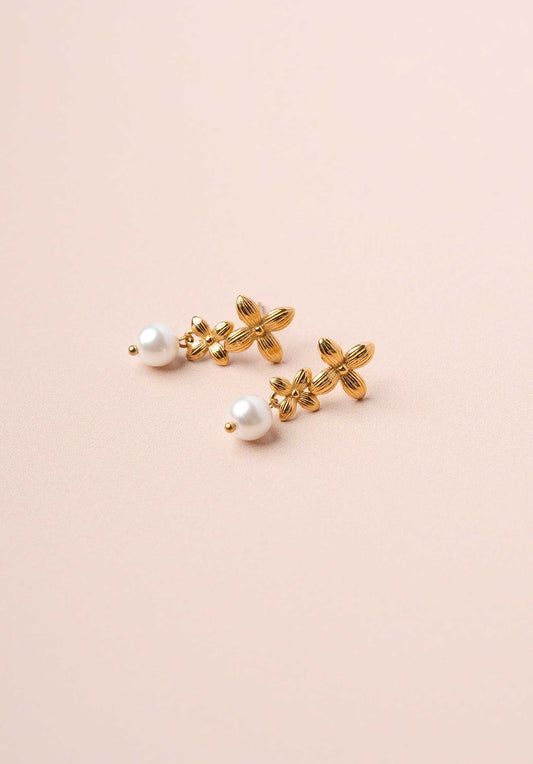 Earring Jacynthe Pearl E Gold