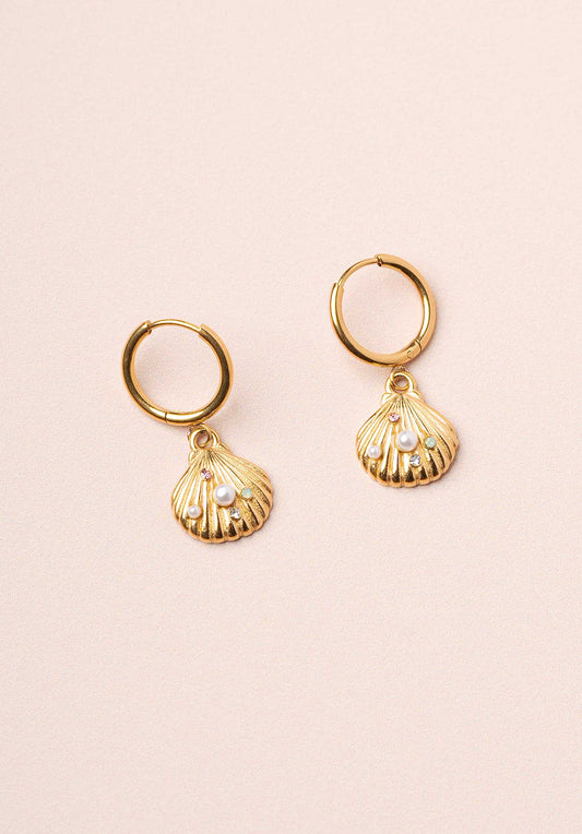 Earring Cristalline Ear Gold